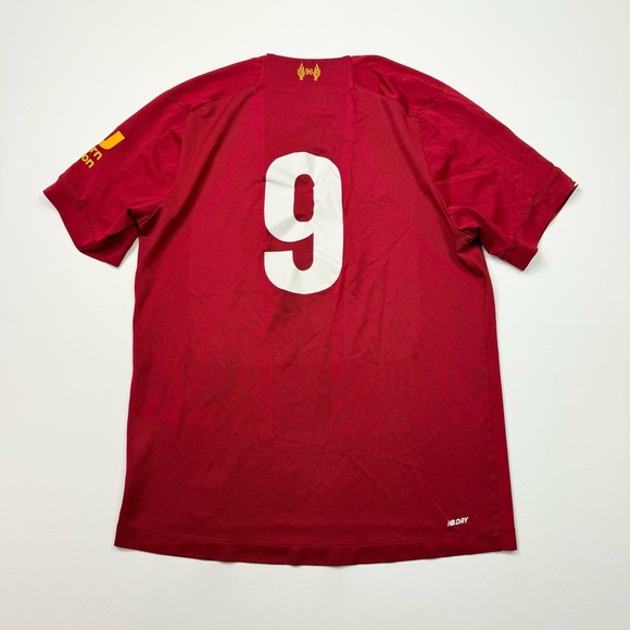 Kid’s 2019/2020 New Balance LFC Liverpool #9 Soccer Jersey Size Medium - Picture 4 of 6